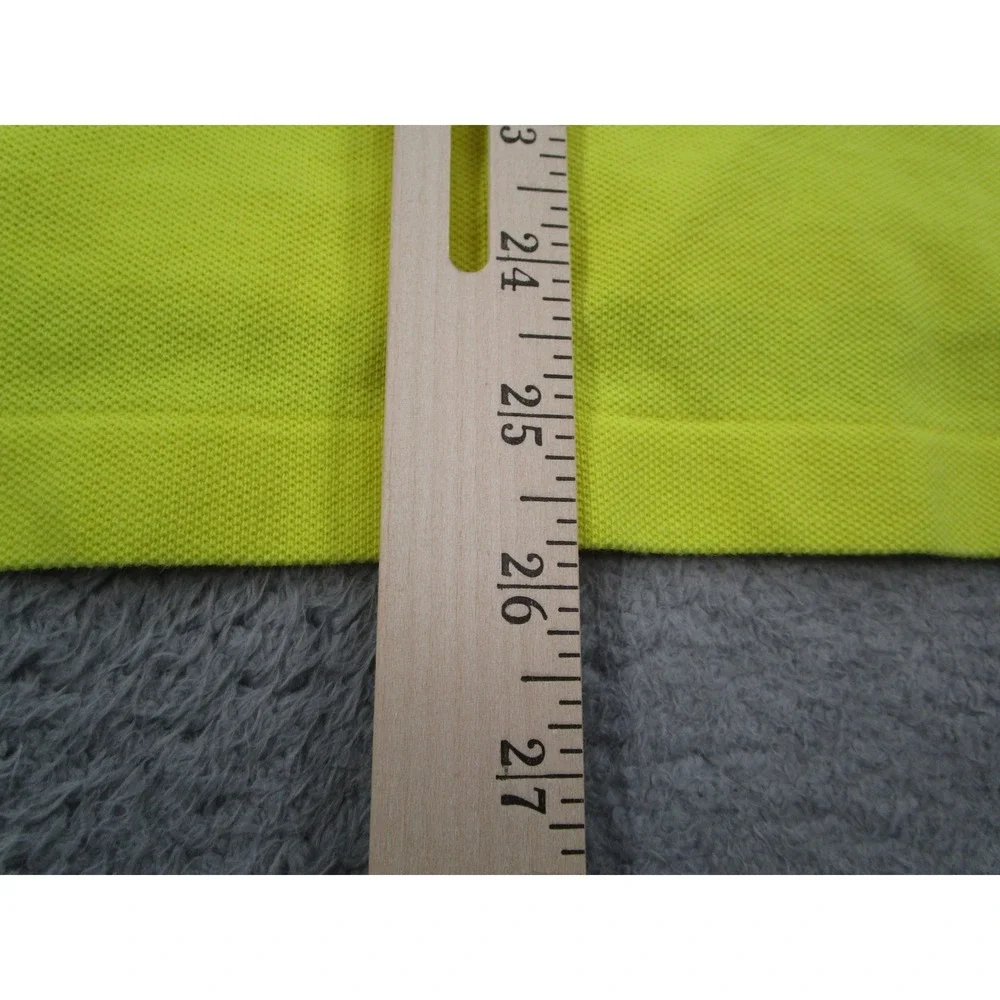 Polo Ralph Lauren Mens Small Yellow Beach Chair Custom Fit Pique Polo Shirt
